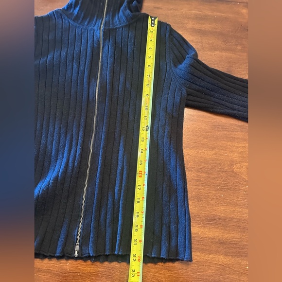 Universal Thread Black Ribbed Cardigan - Picture 6 of 6